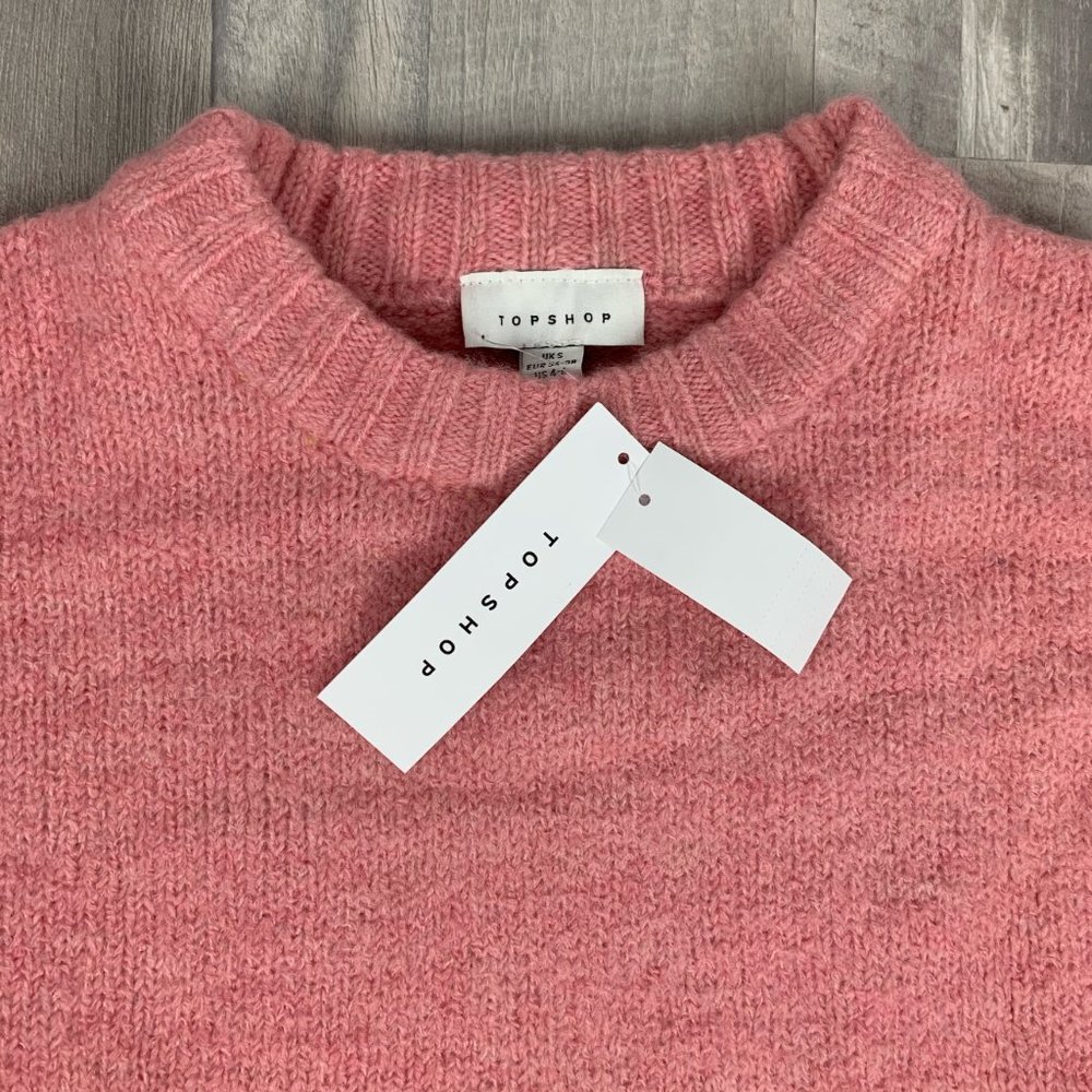 Topshop Deep Hem Crewneck Sweater - Picture 9 of 10
